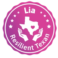 Lia Resilient Texan Program Badge