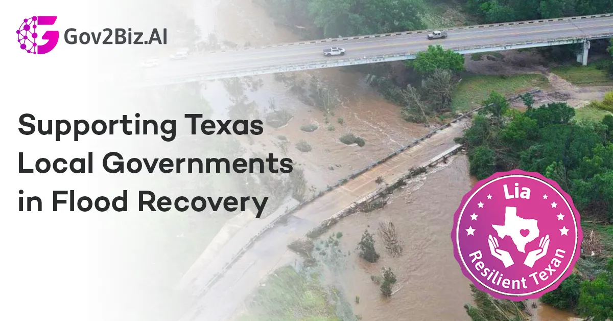 Lia Resilient Texan Program – AI Agent for Texas Local Governments Affected By July Floods